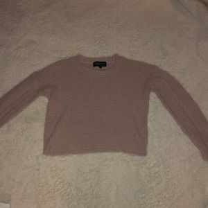 Pink sweater